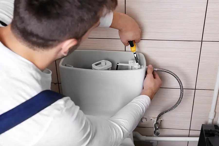 toilet plumber in collinsville il