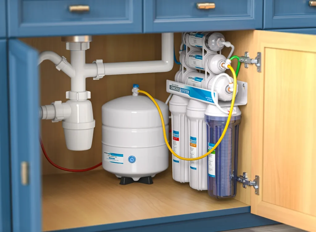 Reverse osmosis water treatment system in collinsville illinois