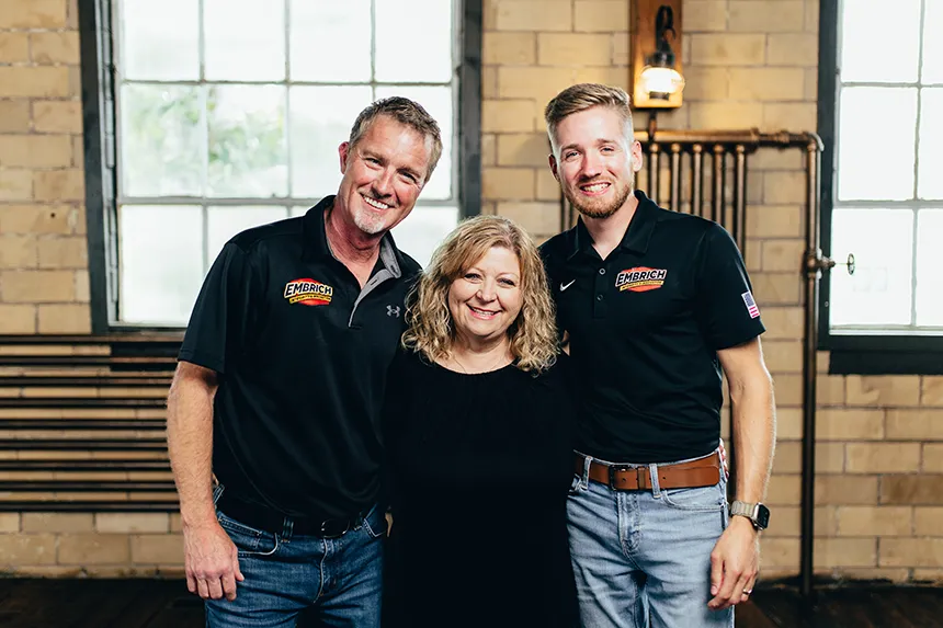 Embrich Plumbing, Heating & Air Conditioning team
