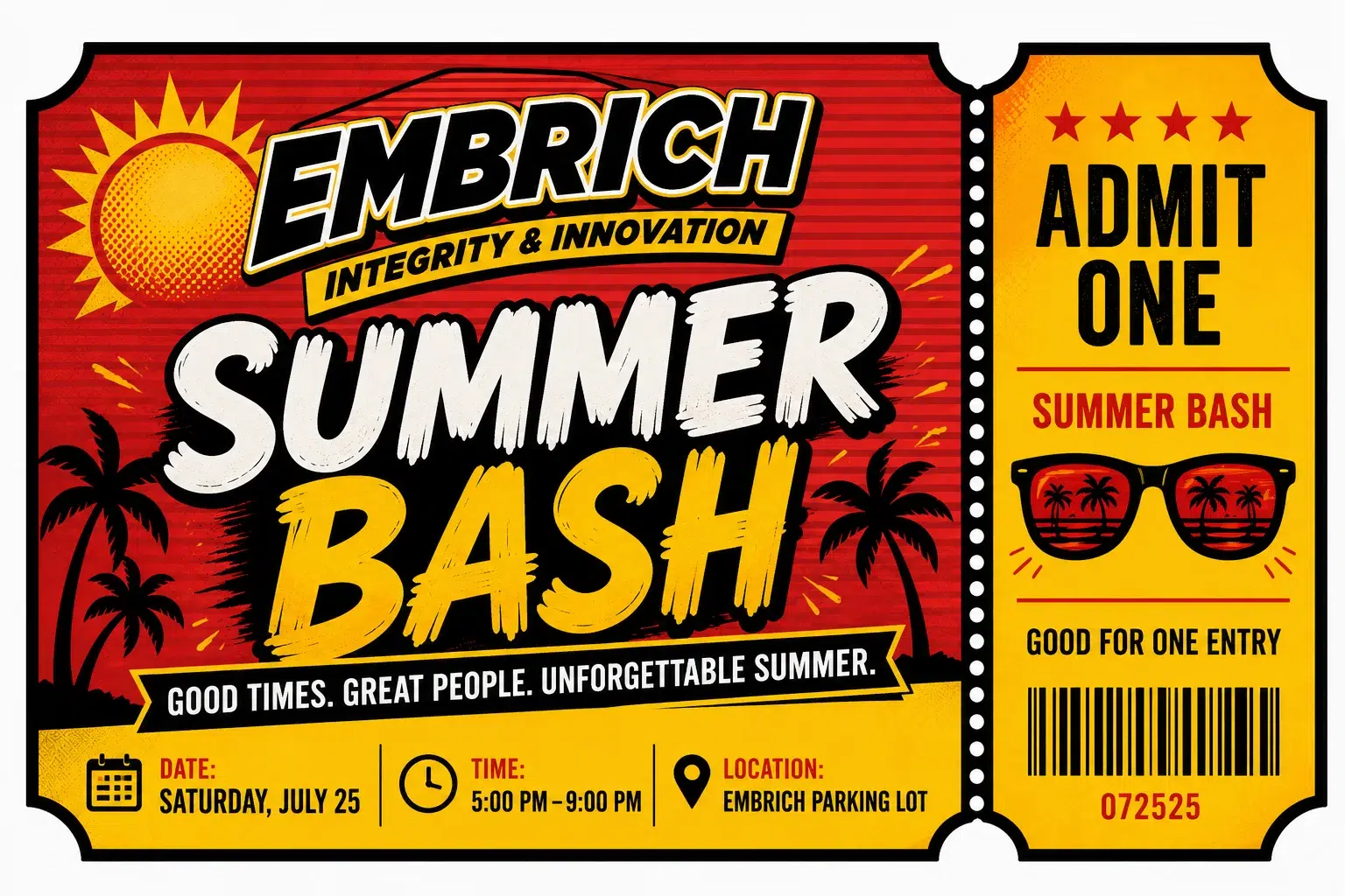 Embrich ticket